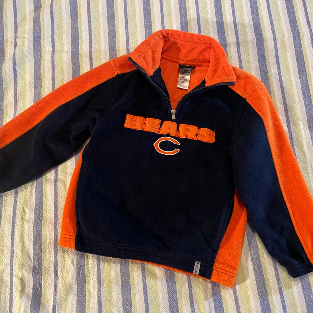 Reebok Kids' Navy and Orange Hoodie